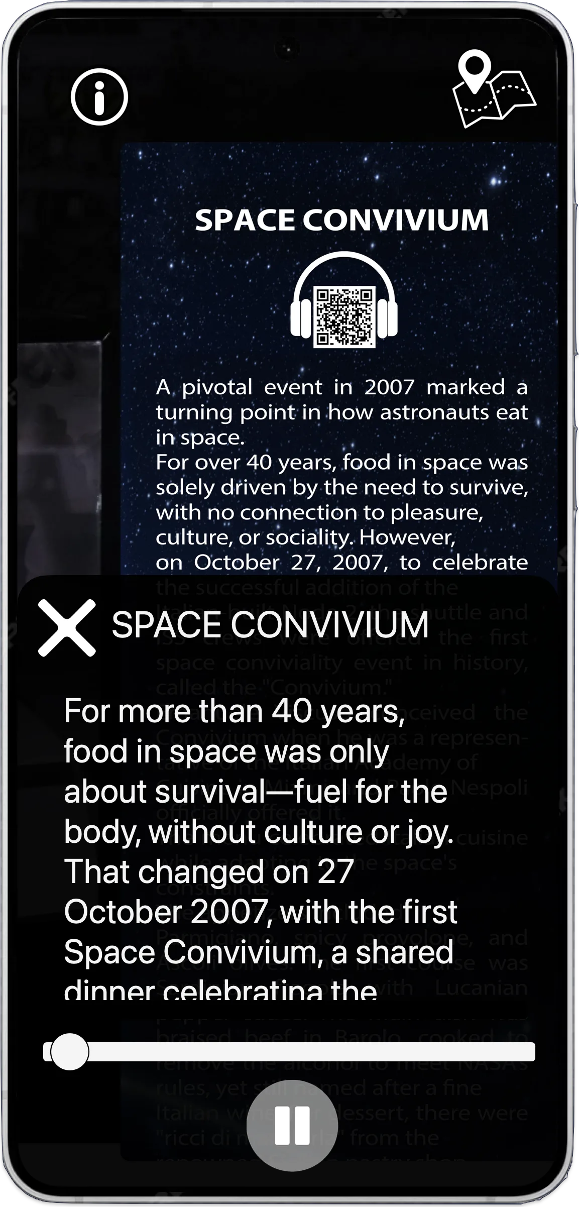 Life in Space Android — schermata traduzioni